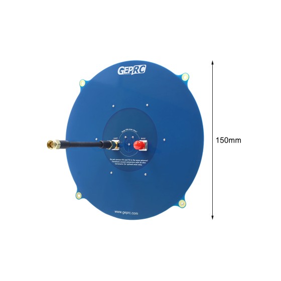 Wholesale GEPRC Triple Feed 5.8G 14DBI Circular Polarized Antenna Compatible RHCP LHCP for RC Drone Long Range VTX Goggle